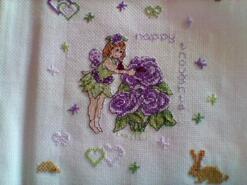 Cross stitch square for Emily S's quilt