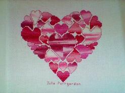 Cross stitch square for Macy H's quilt