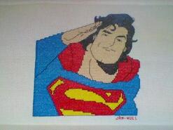 Cross stitch square for Noah P's quilt