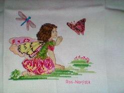 Cross stitch square for Scarlett H's quilt