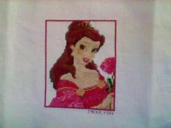 Cross stitch square for Lillie-Mai's quilt