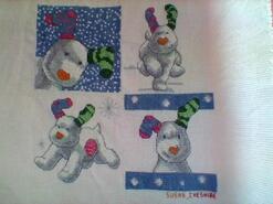 Cross stitch square for Jessie C's quilt