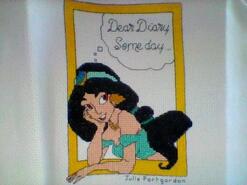 Cross stitch square for Zainab F's quilt