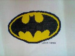 Cross stitch square for Jacob M's quilt