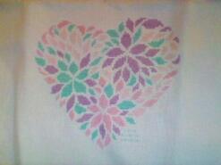 Cross stitch square for Phoebe C's quilt