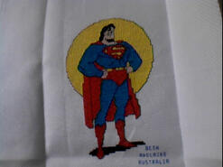 Cross stitch square for Jakoby H's quilt