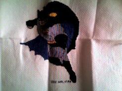 Cross stitch square for Jakoby H's quilt