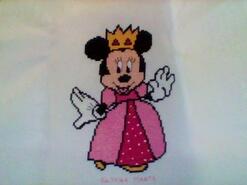 Cross stitch square for Isabella's quilt