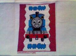 Cross stitch square for Massine K's quilt