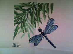 Cross stitch square for Matilda L's quilt