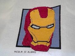 Cross stitch square for Alfie G's quilt