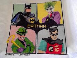 Cross stitch square for Mason W's quilt
