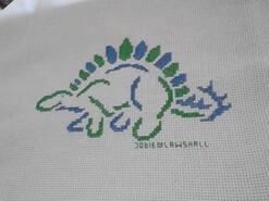 Cross stitch square for Mason W's quilt