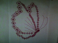Cross stitch square for Sophia C's quilt