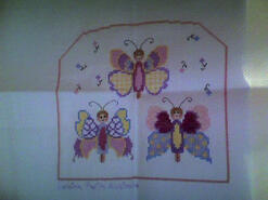 Cross stitch square for Sophia C's quilt