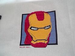 Cross stitch square for Mason W's quilt