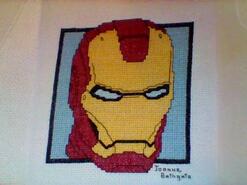 Cross stitch square for Mason's quilt