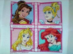 Cross stitch square for Olivia-Mae's quilt