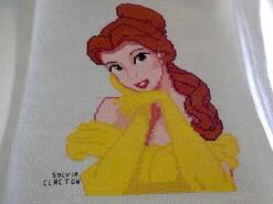 Cross stitch square for Mia S's quilt