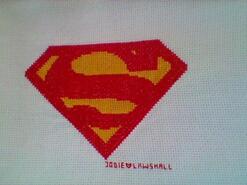 Cross stitch square for Joshua J's quilt