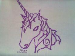 Cross stitch square for any child