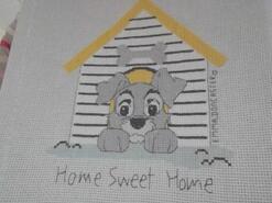 Cross stitch square for Josie-Mae J's quilt