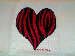 Cross stitch square for Olivia F's quilt