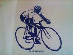 Cross stitch square for any child