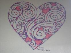 Cross stitch square for Jasmin C's quilt