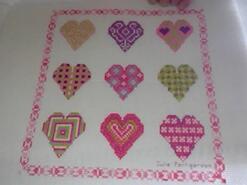 Cross stitch square for Jasmin C's quilt