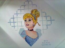 Cross stitch square for Darla's quilt