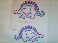 Cross stitch square for Fergus H's quilt