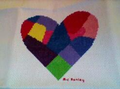 Cross stitch square for any child