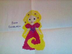 Cross stitch square for any child