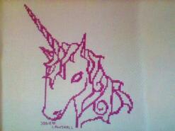 Cross stitch square for any child