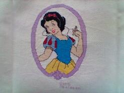 Cross stitch square for Gracie-Mai P's quilt