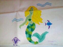 Cross stitch square for any child