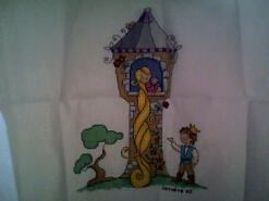 Cross stitch square for Makayla's quilt