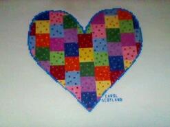 Cross stitch square for Eadie M's quilt