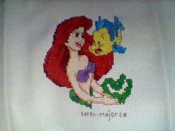 Cross stitch square for Rosie G's quilt