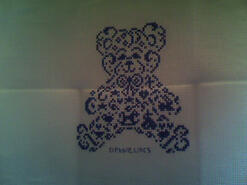 Cross stitch square for Alex A's quilt