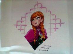Cross stitch square for Maisy-Leigh's quilt