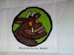 Cross stitch square for Reuben C's quilt