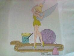Cross stitch square for Nell P's quilt