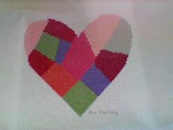 Cross stitch square for any child