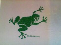 Cross stitch square for any child