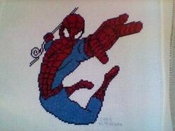Cross stitch square for Charlie W's quilt