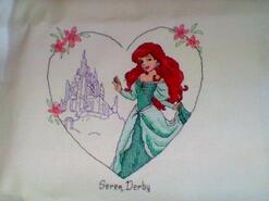 Cross stitch square for Dottie J's quilt