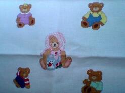 Cross stitch square for any child