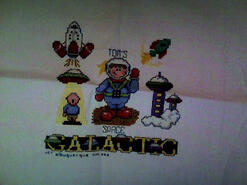 Cross stitch square for Tom M's quilt